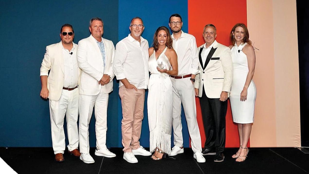 FSM24-PCA-stars-img Raymond Berard, Tom Freeman, Nichelle Leist, Daniel Taylor, Jason Waugh, joined by Keith Kronen on the left and Meg Vecchi on the right